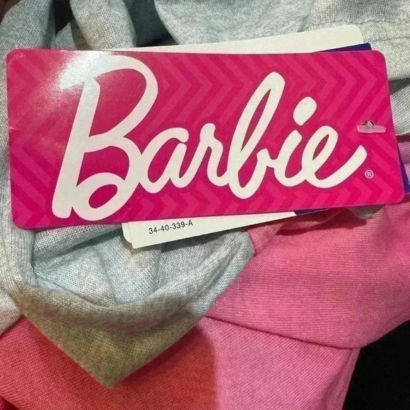 Barbie Three Quarter Sleeve Pajama Top size 14/16 - Picture 3 of 5